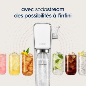Concentrés SODASTREAM - Lot de 6 concentrés Cola sans sucres - Jusqu'a 54L de boissons - 440ml
