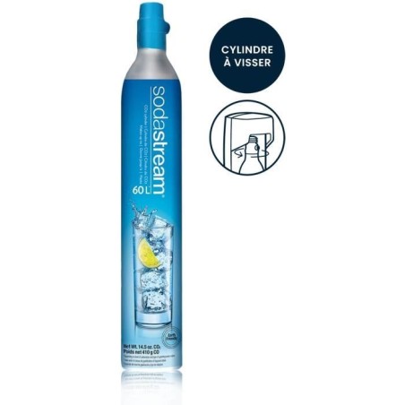 SODASTREAM 3019330 - Zusatzflasche Original CO² 60L