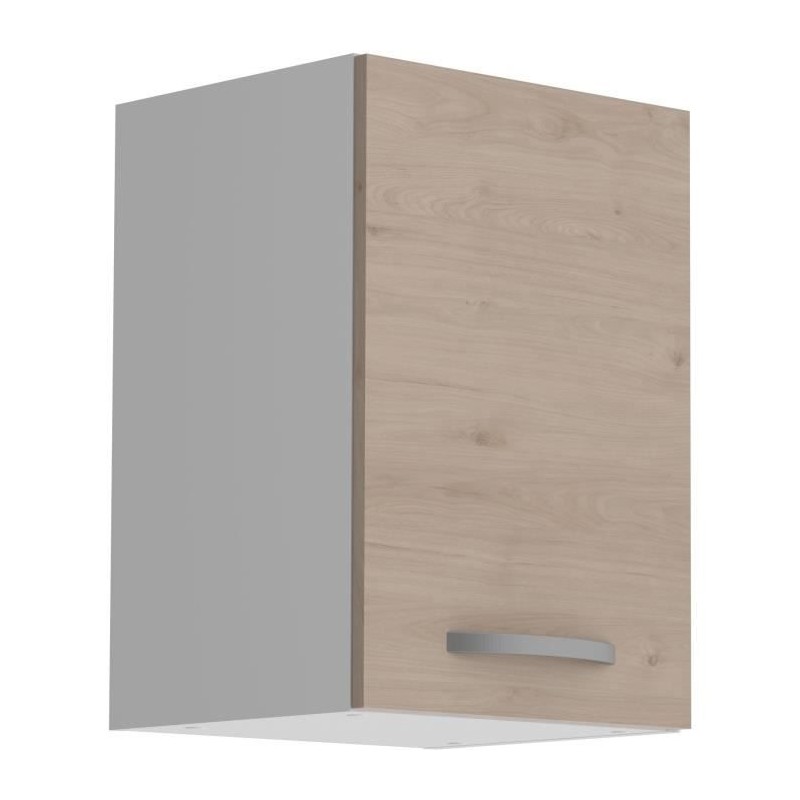 OSLO High furniture 1 door - Jackson chene decor - L 40 x D 36 x H 58 cm