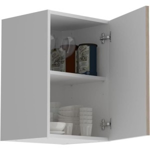 Oslo High Furniture 1 Tür - Jackson Chene Dekor - L 40 x D 36 x H 58 cm