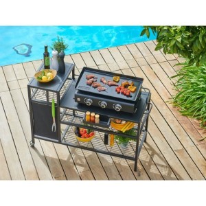 Carriot for plancha - Black steel