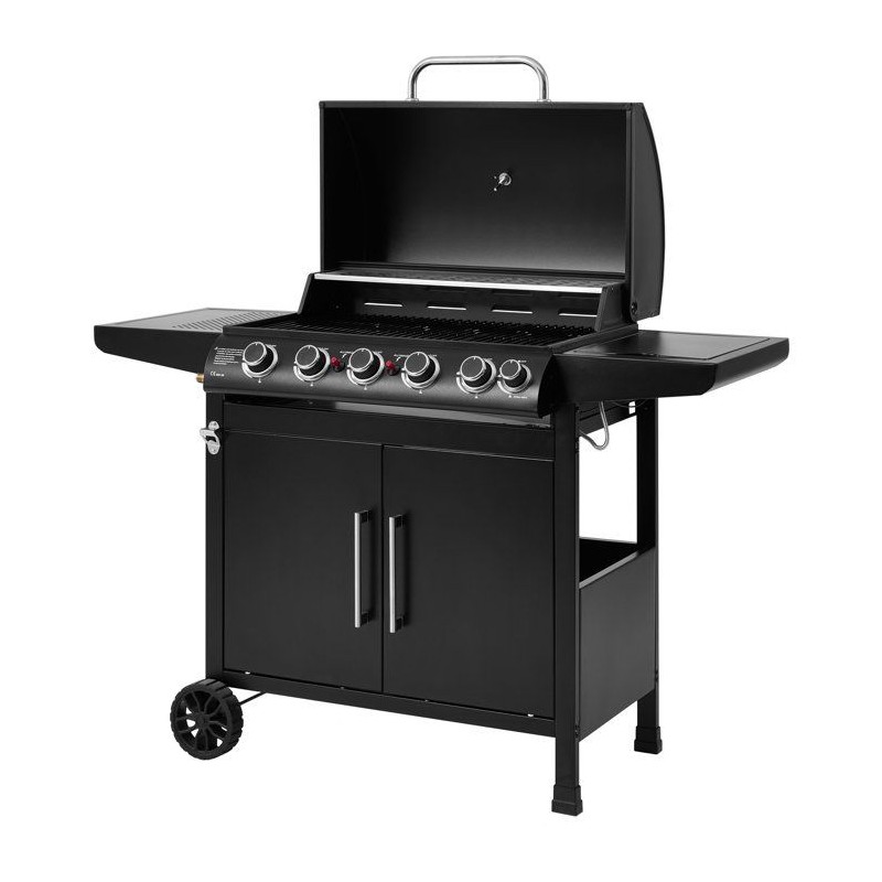 Gasgrill - Cookingbox - Paarl - 5 Brenner - Grillfläche: 70 x 42 cm - Grillrost aus Stahl