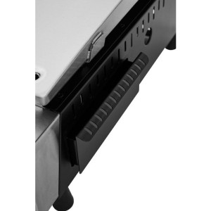 Plancha a gaz - Cookingbox - Faro - 3 brûleurs - Surface de cuisson : 61 x 35 cm - Cuve en acier - Acier inoxydable