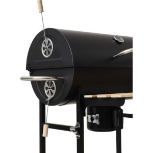 Charcoal barbecue - COOKING BOX - MIKE EVOLUTION - 142 X 57 X 112 cm - Black