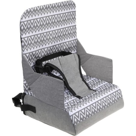 Booster seat for children - DREAMBABY - ON-THE-GO - Portable with storage compartments - Lightweight, compact and easy to carry