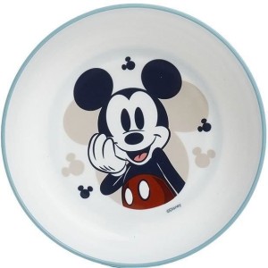 3-TEILIGE MAHLZEITBOX MICKEY BECHER / SCHÜSSEL / TELLER - Set 3-tlg