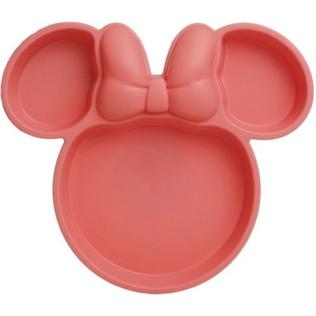 Teller mit Minnie-Kopf-Silhouette