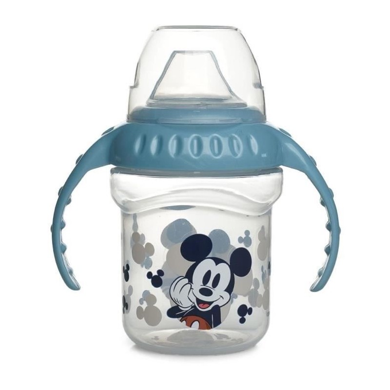 250 ML CUP WITH HANDLES SILICONE SPOUT MICKEY COLLECTOR