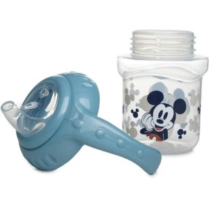 Tasse a poignée - THERMOBABY - Sippy 250 ml - Bec silicone - Anti-fuites - Mickey Cool