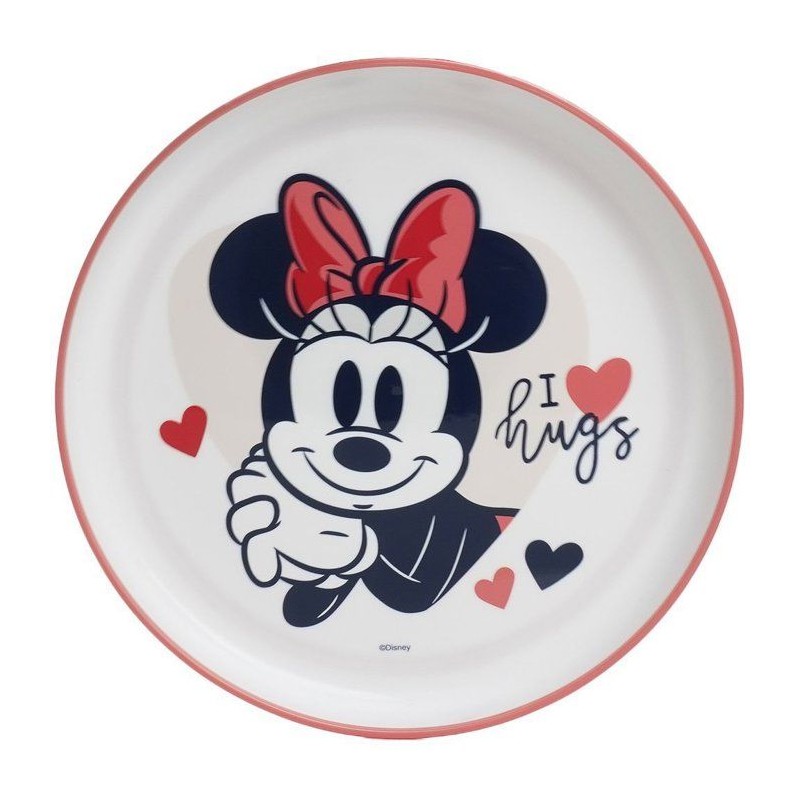 GRANDE ASSIETTE ANTI-DERAPANTE MINNIE COLLECTOR