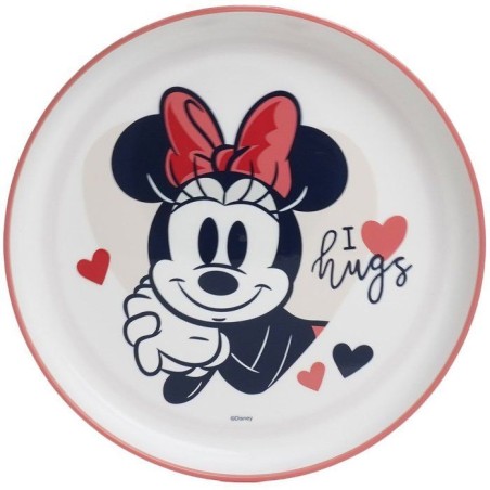GRANDE ASSIETTE ANTI-DERAPANTE MINNIE COLLECTOR