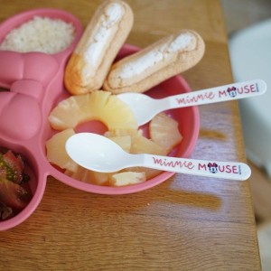 2er-Set Löffel mit Tragetasche, Minnie-Sammlerstück