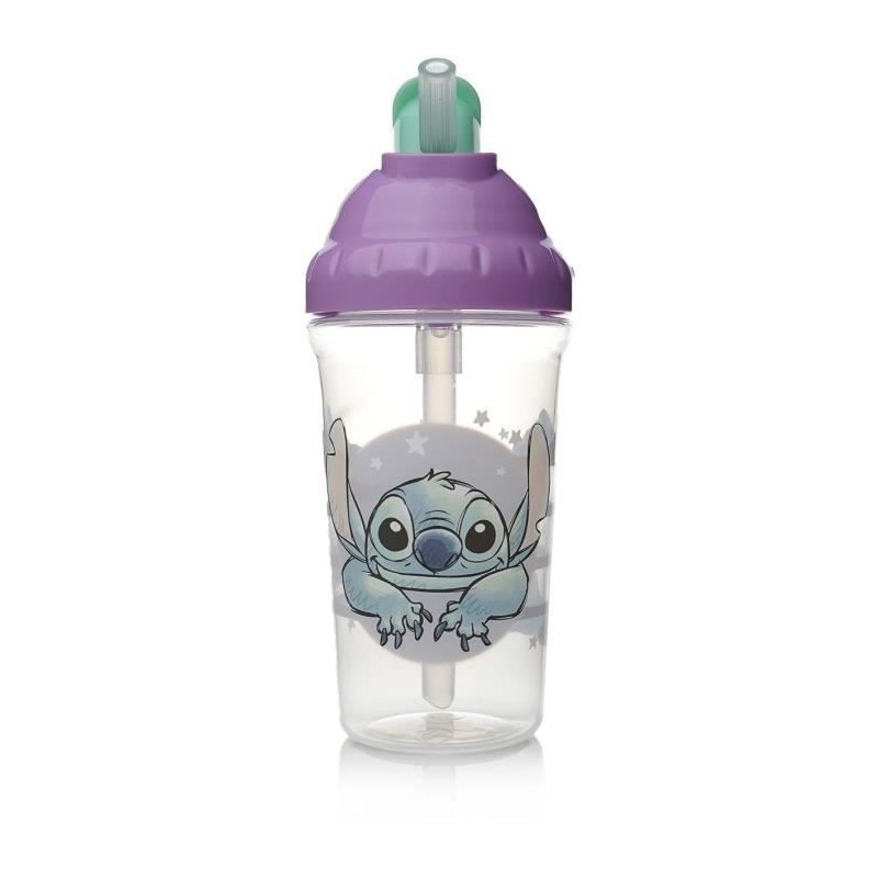 Straw cup - THERMOBABY - 295 ml - Leak-proof - Lilo & Stitch