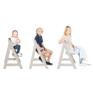 Chaise haute évolutive - ROBA - SIT UP FLEX - Des 6 mois jusqu'a 70 kg - Grege délavé