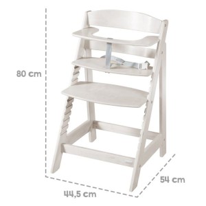 Umwandelbarer Hochstuhl – ROBA – SIT UP FLEX – Ab 6 Monaten bis 70 kg – Hellgrau