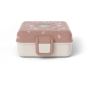 Kinder-Sandwichbox – MONBENTO – Inkl. Besteck – BPA-frei – Snacky Fox