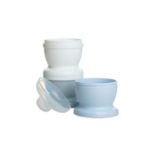 Milchtransportbehälter – THERMOBABY – Mit Deckeln – Blau