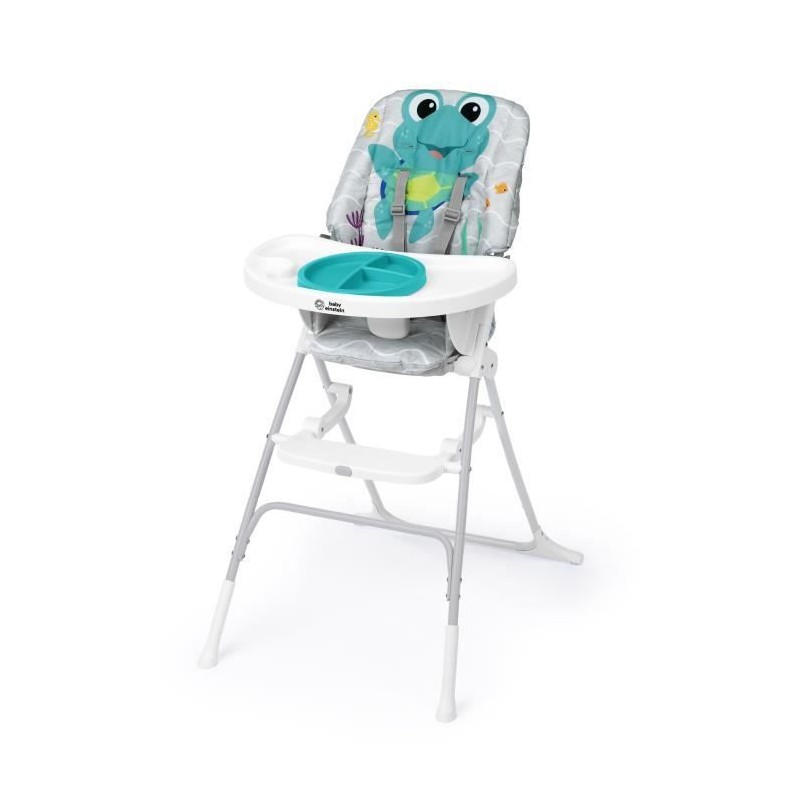 BABY EINSTEIN NEPTUNE Hochstuhl für Babys von 6 Monaten bis 3 Jahren, inklusive: Wassermatte, Sicherheitsplatte, Tablett und Au