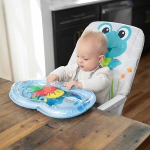 BABY EINSTEIN NEPTUNE Hochstuhl für Babys von 6 Monaten bis 3 Jahren, inklusive: Wassermatte, Sicherheitsplatte, Tablett und Au