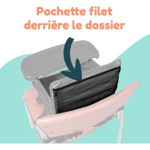 BAMBISOL – Tragbare Baby-Sitzerhöhung, umwandelbar in einen Kinderstuhl – abnehmbares Tablet, schnell und kompakt zusammenk