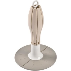 Egoutte-biberons pliable Flower - BEABA - Jusqu'a 8 biberons - Argile