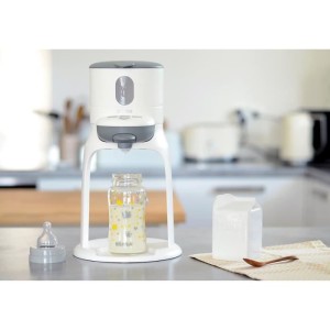 BÉABA - Bib'Expresso - Préparateur-Chauffe Biberon/Petits pots - Température Exacte - Instantané - Bain Marie - Blanc