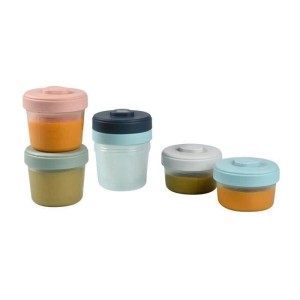 BEABA Set 1. Alter 6 Portionen Clip - (2x90ml + 4x150ml) |  Pots et...