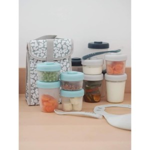 BEABA Set 1. Alter 6 Portionen Clip - (2x90ml + 4x150ml)