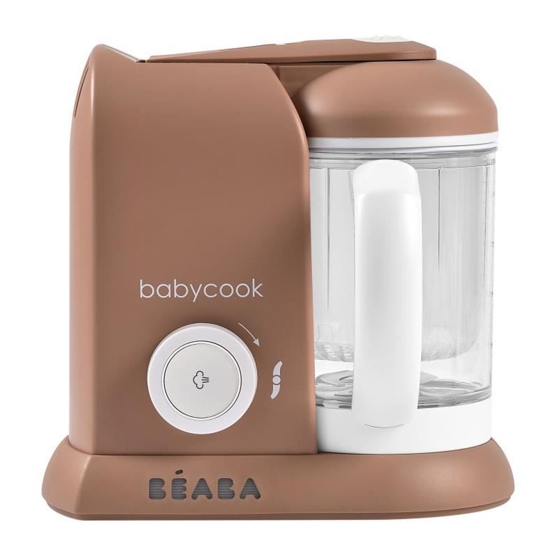 BEABA EXKLUSIV, Babycook Solo, 4-in-1-Babyroboter, Herd-Mixer, Pralin