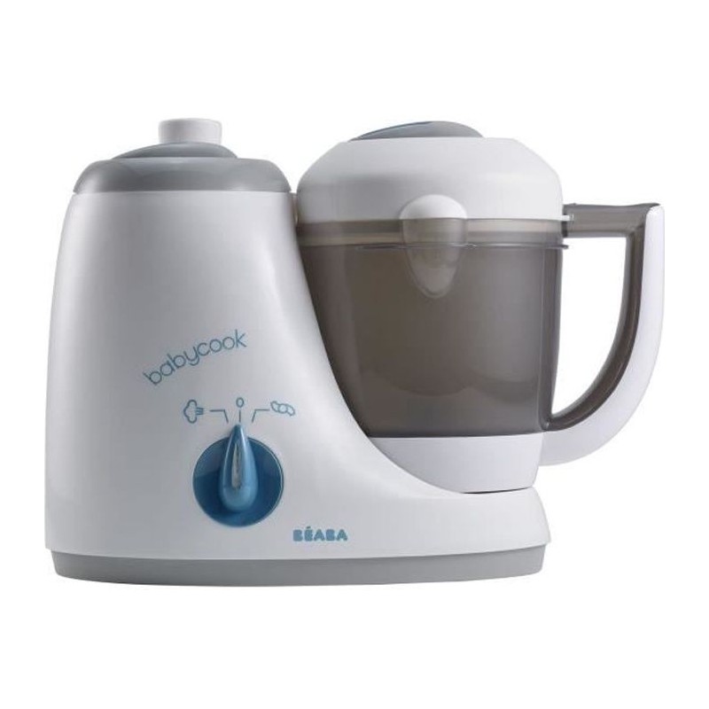 BEABA 4 in 1 Baby Kitchen Robot - Babycook Original Gray / Blue