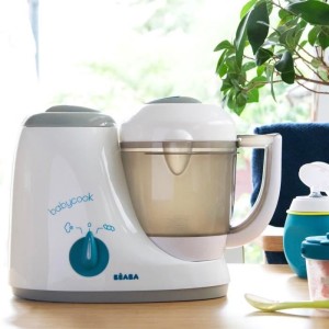 BEABA 4 in 1 Baby Kitchen Robot - Babycook Original Gray / Blue