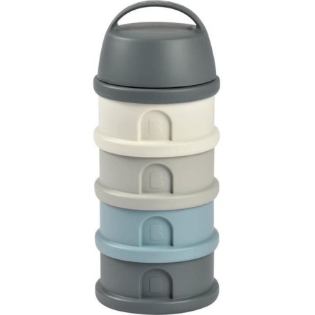 Beaba, dosser box, 4 compartments, mineral Gray / Blue