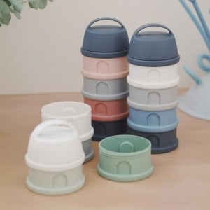 BeaBa, Dosser Box, 4 Fächer, Mineralgrau / Pink |  Autres ustensile...