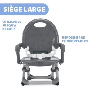 CHICCO Tasche Snack dunkelgrau
