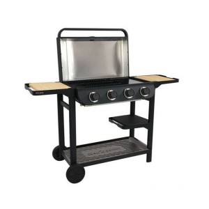 Gasgrill - COOK'IN GARDEN - FLAVO - 4 Brenner - Schwarz