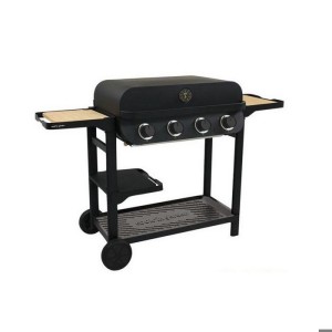 Gasgrill - COOK'IN GARDEN - FLAVO - 4 Brenner - Schwarz