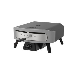 Four a pizza gaz - COZZE - 17 - 90432 - 8 KW - 60,5 x 60,5 x 30,5 cm - Jusqu'a 450°C - Thermometre inclus