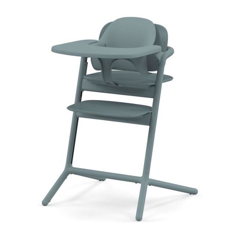 CYBEX LEMO 2 evolving Hochstuhl – Blau – Höhen- und tiefenverstellbar – Babyset inklusive