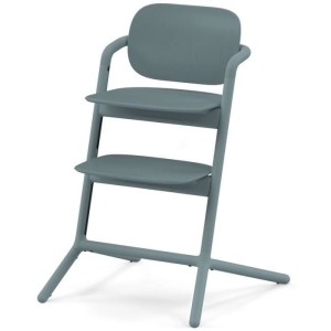 CYBEX - Chaise haute évolutive - Pack 3 en 1 - LEMO 2 - Bleu - Réglable en hauteur et en profondeur - Set bébé inclus