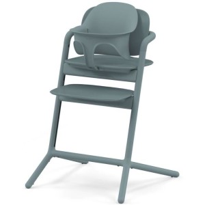 CYBEX LEMO 2 evolving Hochstuhl – Blau – Höhen- und tiefenverstellbar – Babyset inklusive