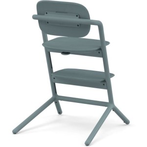 CYBEX - Chaise haute évolutive - Pack 3 en 1 - LEMO 2 - Bleu - Réglable en hauteur et en profondeur - Set bébé inclus
