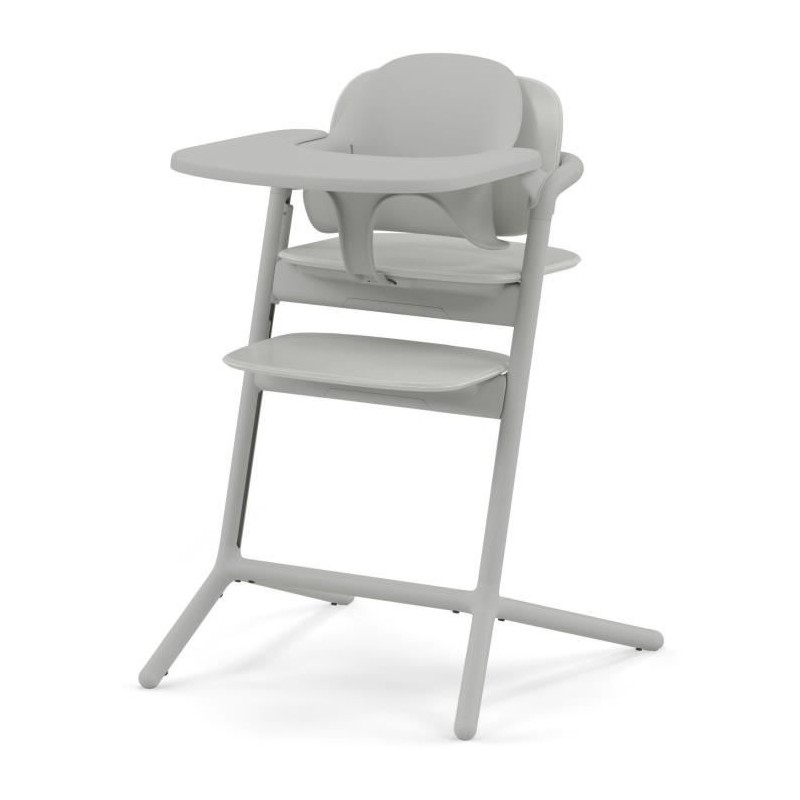 CYBEX - Chaise haute évolutive - Pack 3 en 1 - LEMO 2 - Bleu - Réglable en hauteur et en profondeur - Set bébé inclus