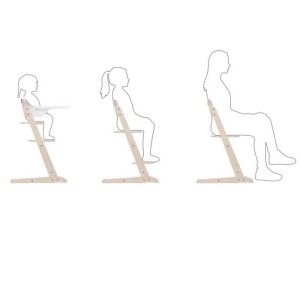 CYBEX IRIS High Chair - Wood - Stunning Black