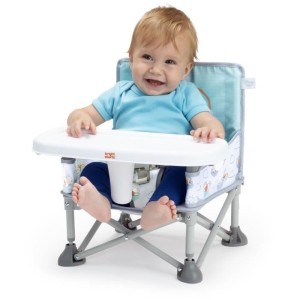 DISNEY BABY Winnie the Pooh Sitzerhöhung, Pop 'n Sit Sitzerhöhung, drinnen, draußen, praktisch und kompakt, schnell zusammenk