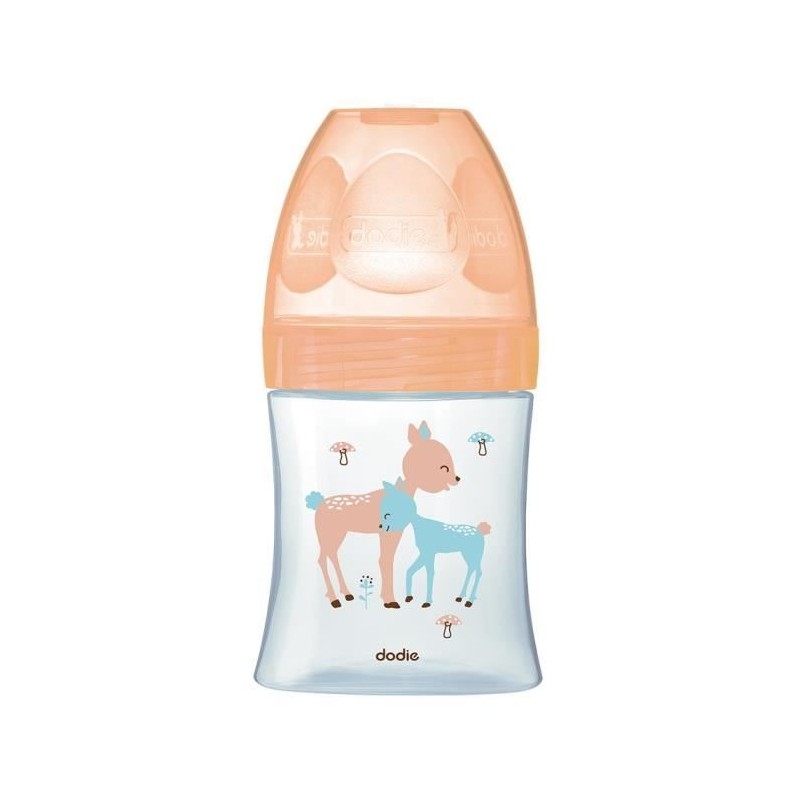 DODIE Baby Bottle Sensation Glass 150ml Beige Biche - 0-6 Months