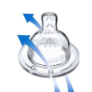 DODIE Bottle Sensation Glas 270ml Beige Biche - 0-6 Monate