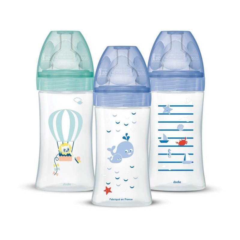 DODIE Sensation Kit Babyflaschen 270ml x3 EB1