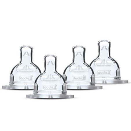 Set von 4 flachen Dodie -Empfindungen Teighs - Flow 4