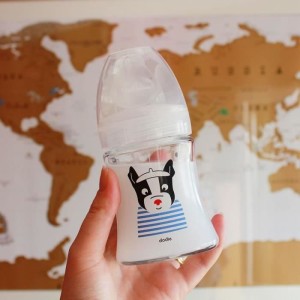 DODIE Sensation + Babyflasche Paris gegen Koliken - 150 ml