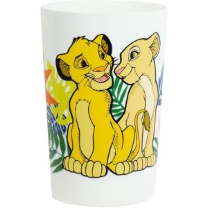 Disney The Lion King Tableware Set - FUN HOUSE - 006360 - Glass, Soup Plate, Flat Plate, Mug, Water Bottle, Snack Box Cutlery